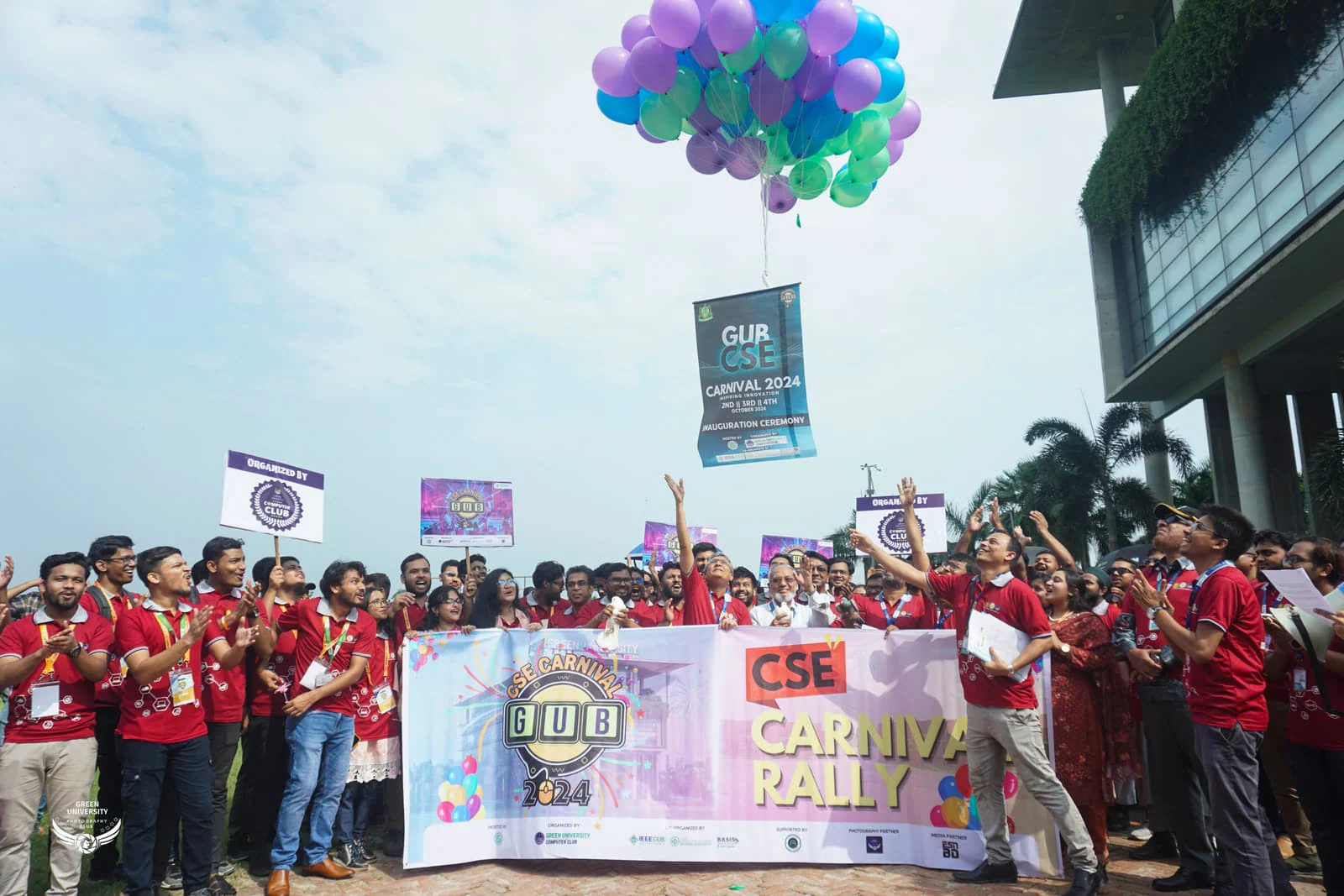GUB CSE Carnival 2024: Inauguration Ceremony — GUCC event at Green University of Bangladesh