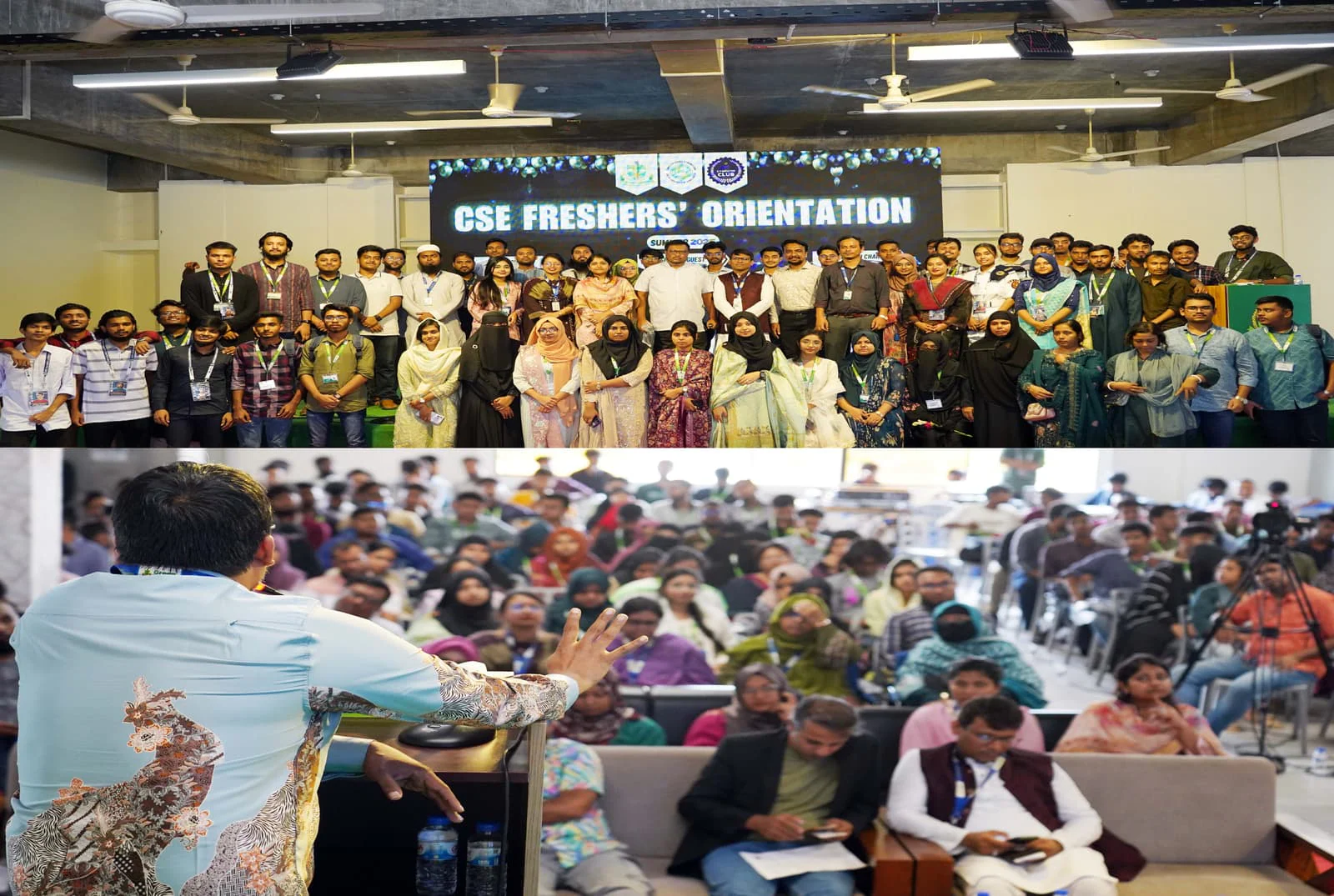 CSE Fresher's Orientation Summer 2025 — GUCC event at Green University of Bangladesh