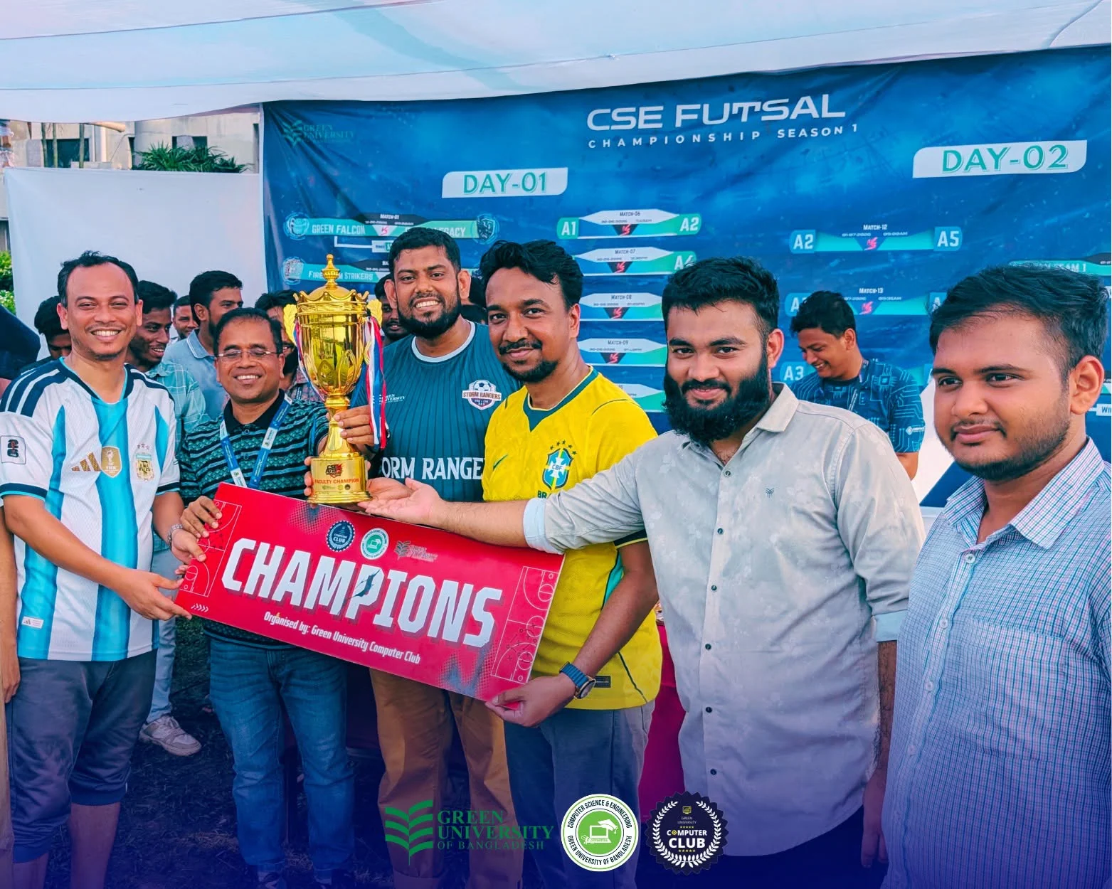 CSE Futsal Championship : Season 1 Prize Giving  Ceremony 2026 — GUCC event at Green University of Bangladesh