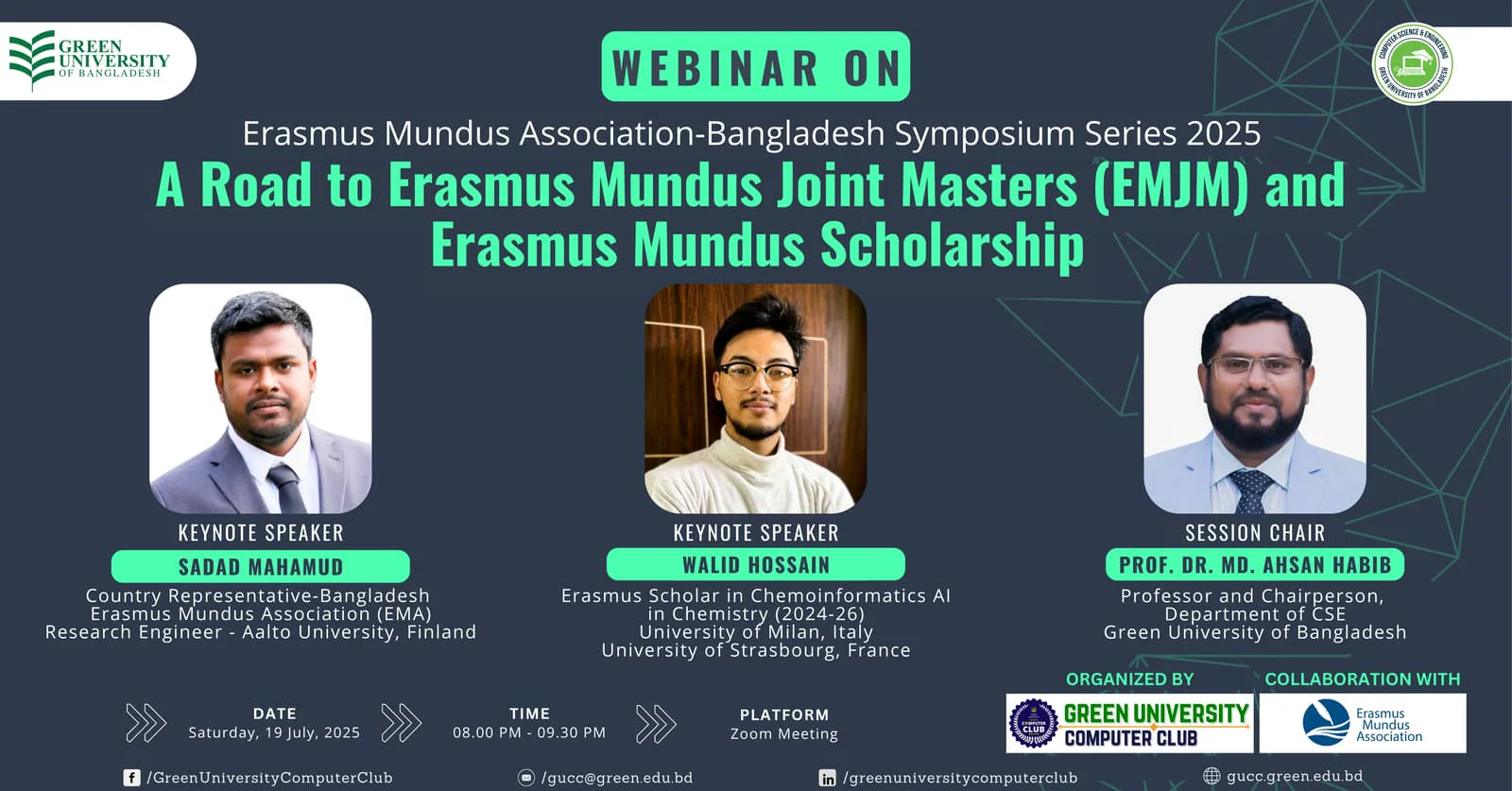 A Road to Erasmus Mundus Joint Masters & Scholarship